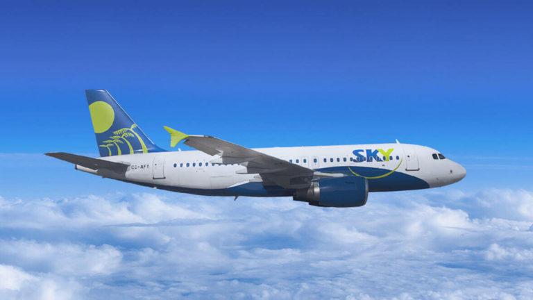 Sky Airlines comenzará a operar la ruta Montevideo – Santiago de Chile