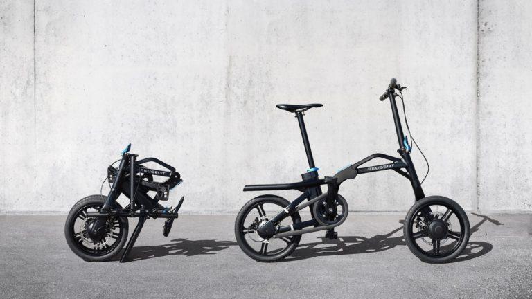 Esta es la primera bicicleta plegable con asistencia eléctrica de Peugeot