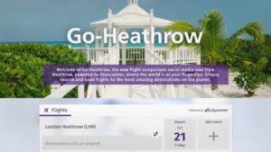 El aeropuerto de Heathrow lanzó el primer buscador de vuelos dentro de Facebook