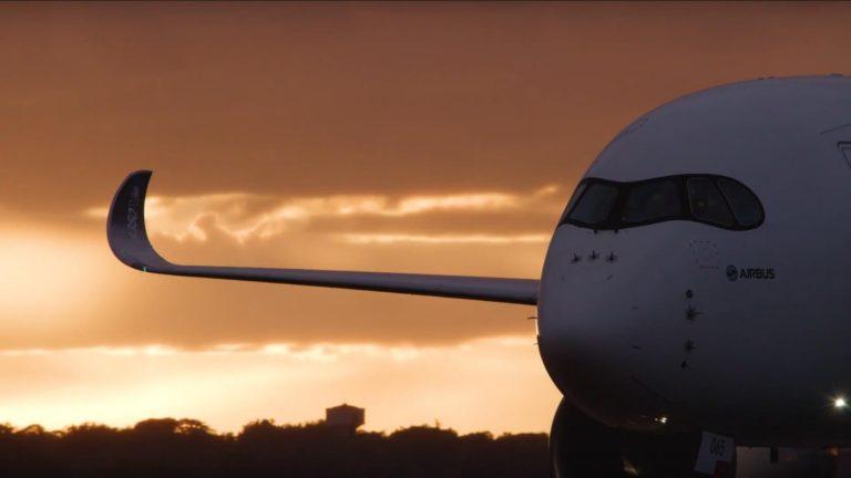 ¿Dónde debemos viajar si queremos subirnos al moderno Airbus A350-1000?