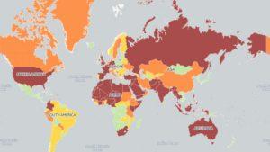 Estos son los países en donde es más probable que ocurran ataques terroristas