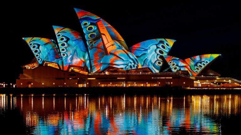 Comenzó Vivid Sydney 2017 y durante 23 días la ciudad brilla a todo color