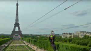 La nueva (y divertida) forma de descender desde la torre Eiffel