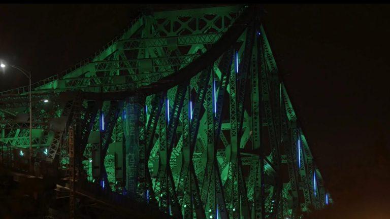 El puente que tendrá una iluminación diferente cada día (durante 10 años)