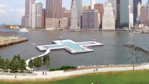 [Imágenes] La piscina flotante en Nueva York by Heineken
