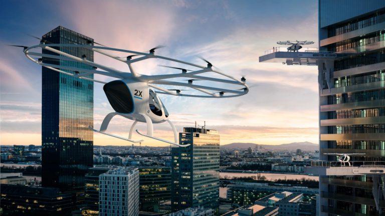 [Video] Dubái ya prueba el Volocopter, el taxi volador autónomo
