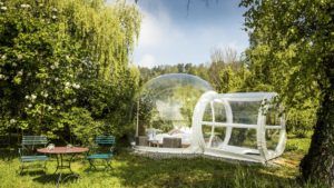 El hotel burbuja que abre en Suiza