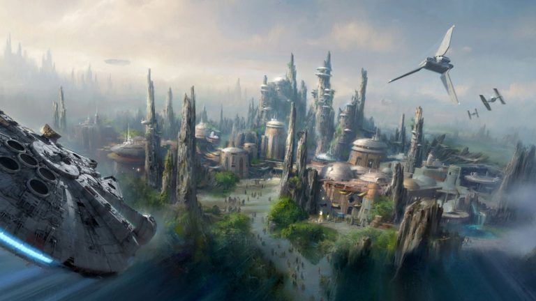 Así avanzan las obras de los parques temáticos de Star Wars de Disney: video