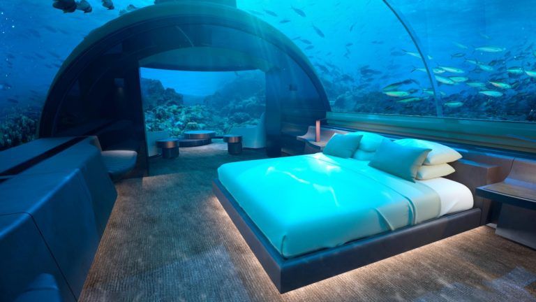 La primera habitación bajo el agua abrirá en Maldivas