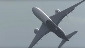 El despegue casi vertical del Airbus A350: video