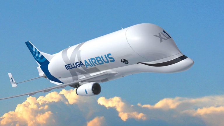 En vivo, Airbus transmite el primer vuelo del impresionante BelugaXL