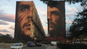 El mural más grande del mundo del Che Guevara ya no está en Cuba