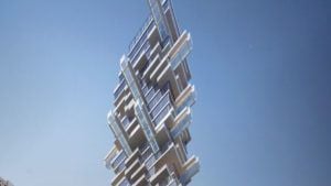 La sorprendente torre jenga que se construirá en Los Ángeles