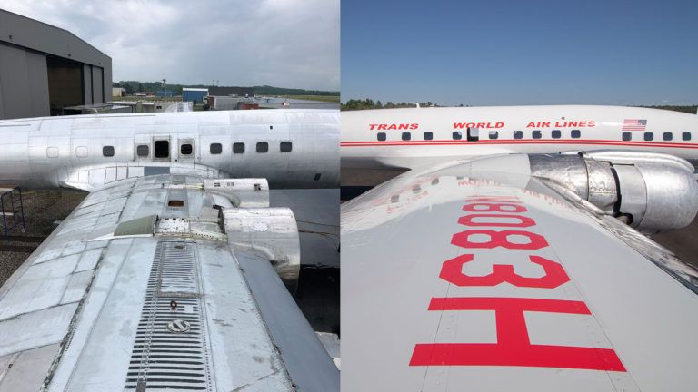 Un viejo avión restaurado se convertirá en un original bar en el aeropuerto JFK