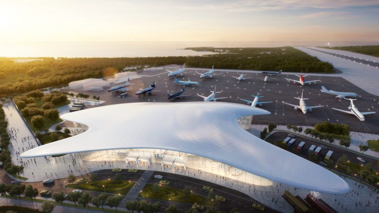 Rusia tendrá uno de los aeropuertos más lindos