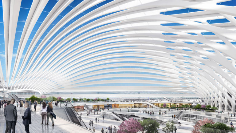 El revolucionario diseño para el nuevo aeropuerto de Chicago: imágenes