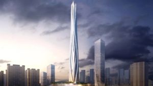 Así será el rascacielos más alto de China: imágenes