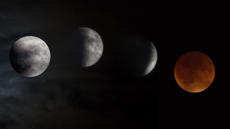 El único eclipse lunar total de 2019: transmisión en vivo