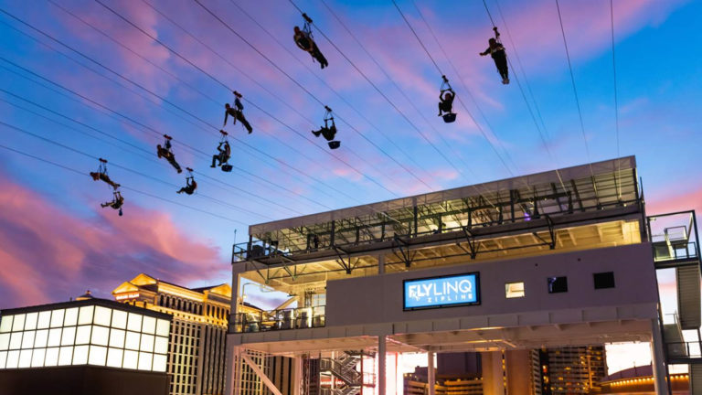 Un nuevo zipline de Las Vegas es una experiencia única