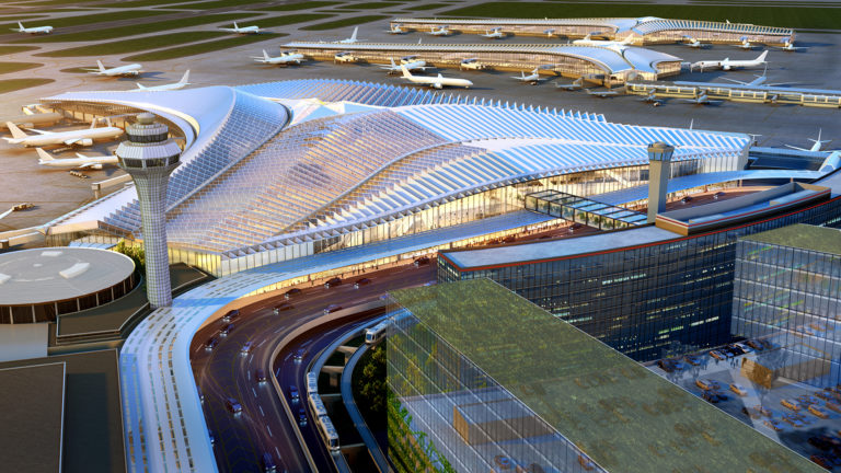 Así será el nuevo aeropuerto de Chicago: el diseño ganador