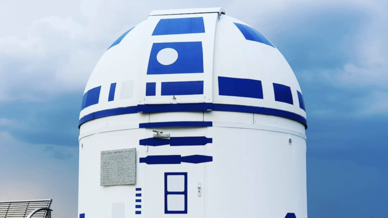El observatorio que luce cómo el personaje más famoso de Star Wars