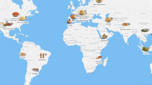 TasteAtlas: el mapa que nos muestra las comidas típicas de cada país