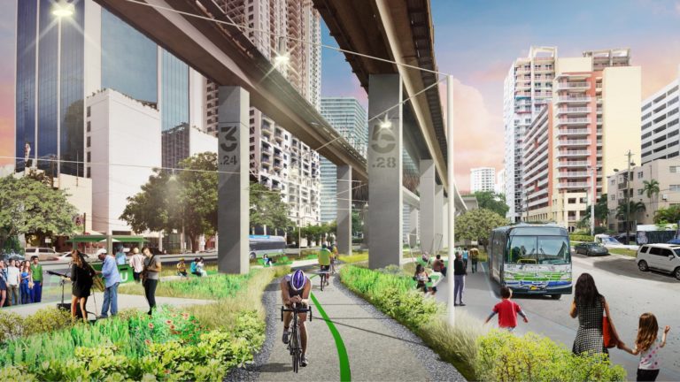 En 2020 inaugura Underline, el High Line de Miami: imágenes