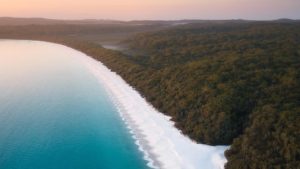 Así es Hyams Beach, en Australia: la playa con la arena más blanca del mundo