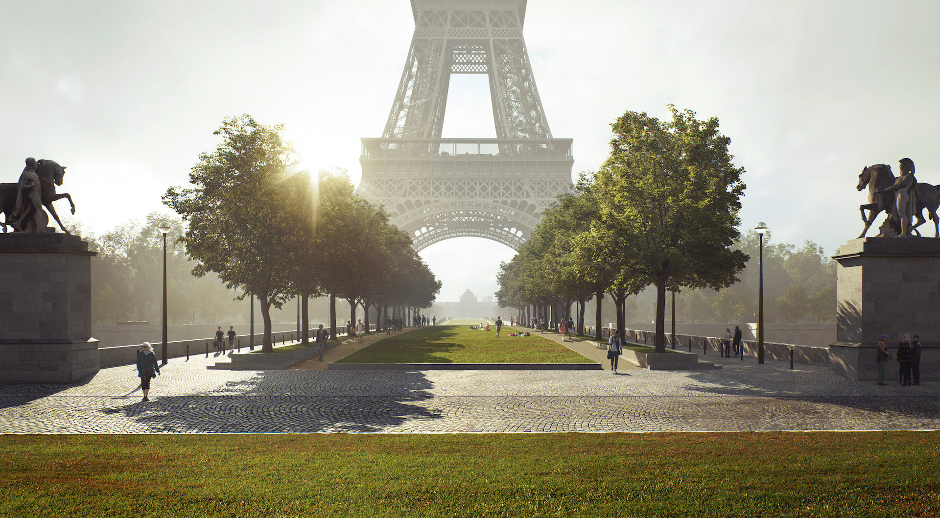 Resultado de imagen para paris nuevo parque torre eiffel
