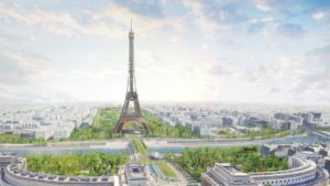 Así será el nuevo parque de París rodeando la Torre Eiffel: imágenes