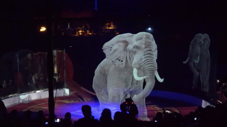 Roncalli: el circo que usa animales holográficos