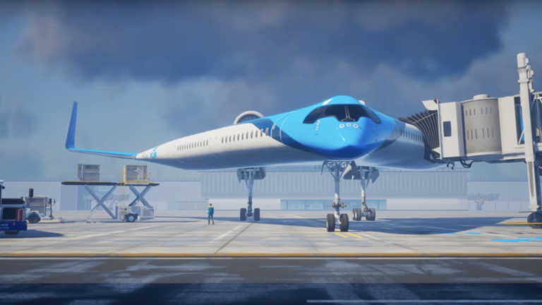 Flying-V: el sorprendente avión que transportará pasajeros en sus alas