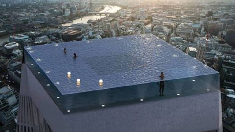 Esta será la primera piscina infinita del mundo con vistas 360