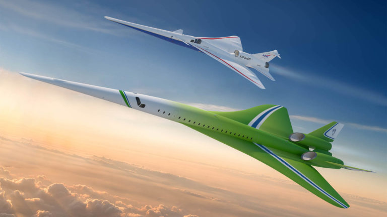 El sorprendente nuevo avión supersónico de pasajeros