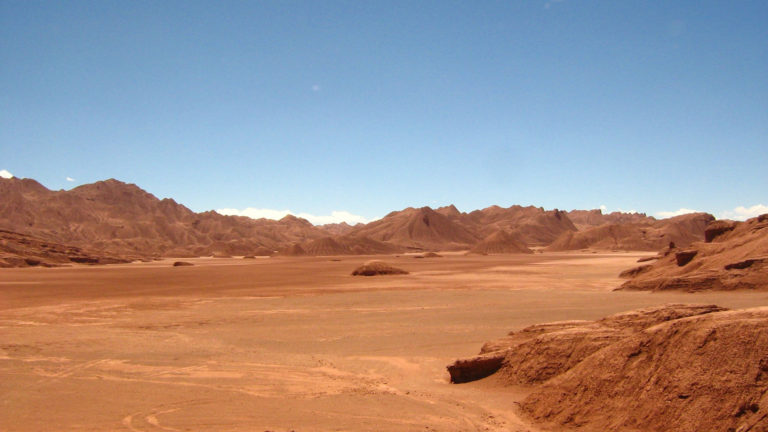 Así es el Desierto del Diablo, el paisaje en Argentina que parece estar en Marte