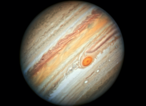La Nasa mostró nuevas imágenes de Júpiter y su Gran Mancha Roja