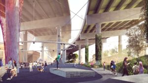 Nueva York tendrá un nuevo parque debajo del puente Kosciuszko