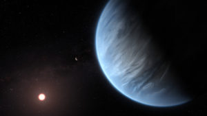Encuentran vapor de agua en la atmósfera de un planeta (que no es la Tierra)