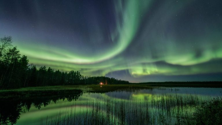 El mejor momento para ver las auroras boreales en Finlandia