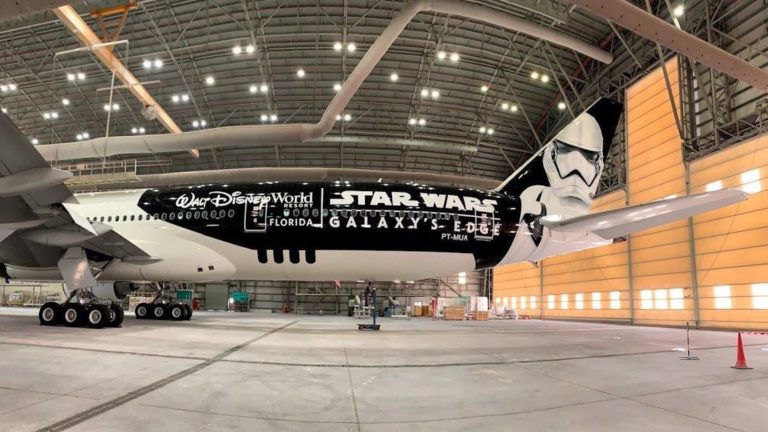 Este es el Stormtrooper Plane, el avión de Star Wars de LATAM