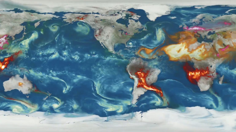 El mapa que muestra el impacto de los incendios en Australia