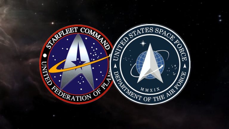 El logo de la Fuerza Espacial de Donald Trump es igual al de Star Trek