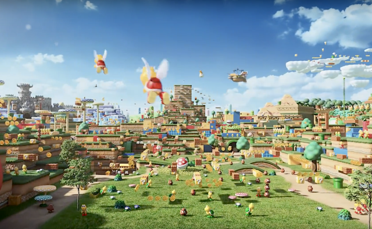 Así será el parque temático Super Nintendo Land: video