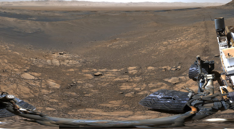 Esta es la mejor imagen panorámica de Marte tomada por la NASA