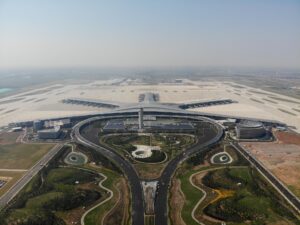 Qingdáo: el nuevo mega aeropuerto en China con forma de esponja