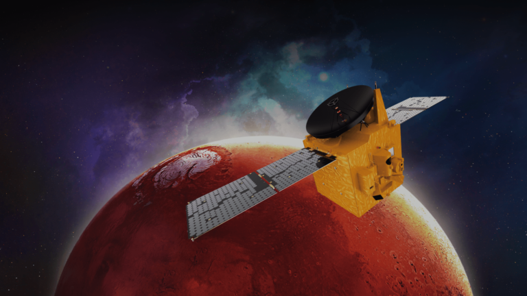 Lanzan Hope la primera nave espacial de Emiratos Árabes rumbo a Marte
