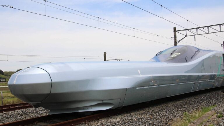 Este es el nuevo tren bala en Japón: más rápido, suave y seguro