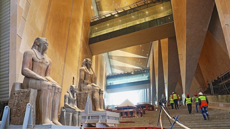 El museo de Giza en Egipto, inaugura en octubre de 2021