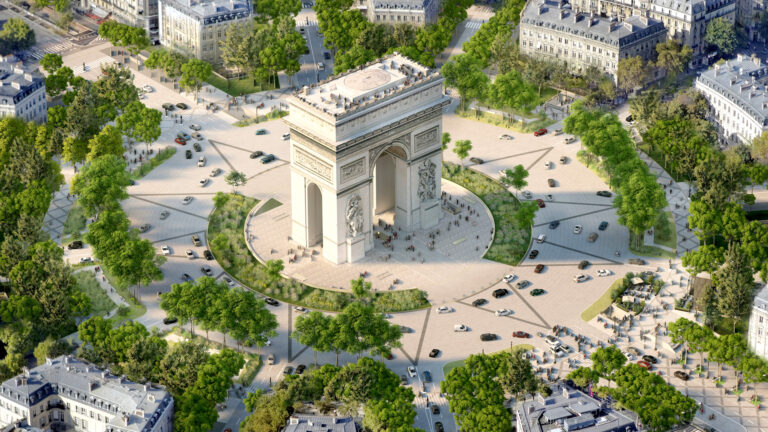 Así quedará el renovado Champs-Élysées de París en 2024