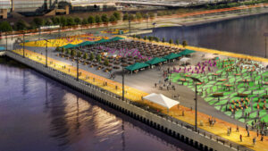 Así quedará el nuevo parque público de Nueva York: Pier 76